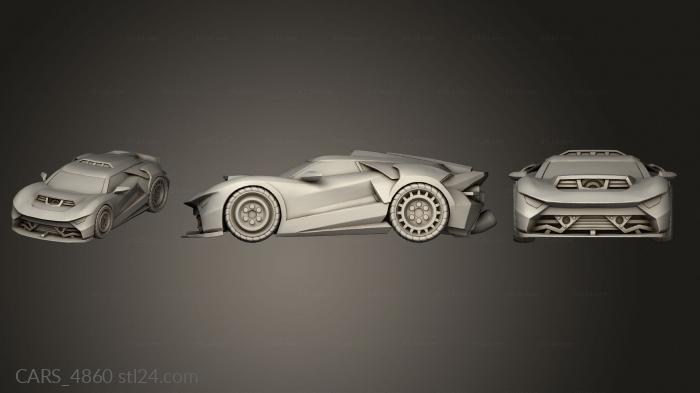Vehicles (CARS_4860) 3D models for cnc