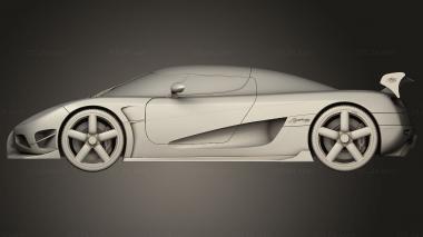 Vehicles (Koenigsegg Agera, CARS_4874) 3D models for cnc