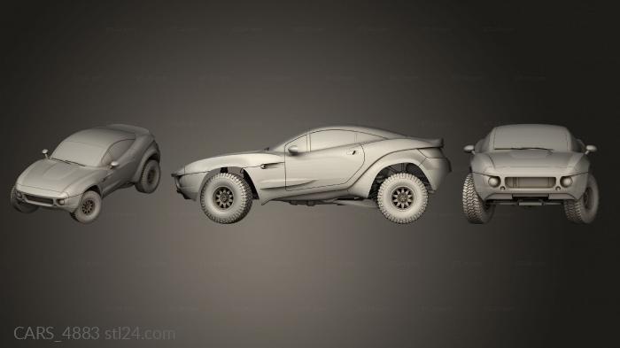Vehicles (CARS_4883) 3D models for cnc