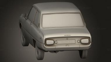 Vehicles (Mazda 1000 2 door sedan 1973, CARS_4896) 3D models for cnc