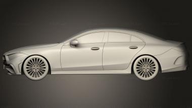 Автомобили и транспорт (Mercedes benz cls, CARS_4903) 3D модель для ЧПУ станка