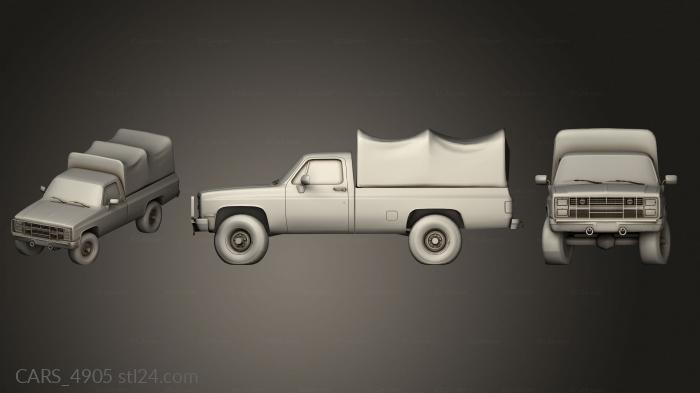 Vehicles (CARS_4905) 3D models for cnc