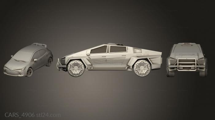 Vehicles (CARS_4906) 3D models for cnc