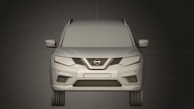 Vehicles (Nissan Rogue 2014 hipoly, CARS_4908) 3D models for cnc