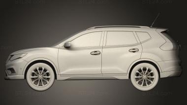 Vehicles (Nissan Rogue 2014 hipoly, CARS_4908) 3D models for cnc