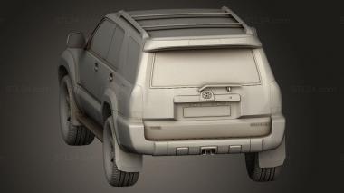 Vehicles (Toyota Runner Mk, CARS_4933) 3D models for cnc