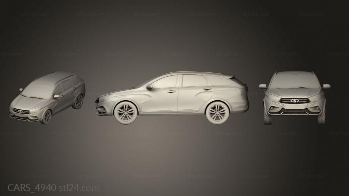 Vehicles (CARS_4940) 3D models for cnc
