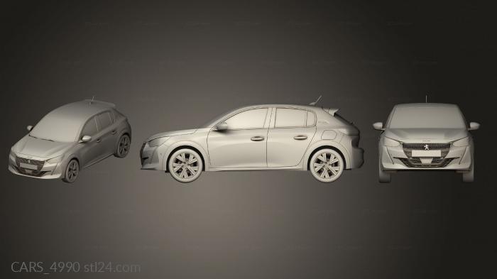 Vehicles (CARS_4990) 3D models for cnc