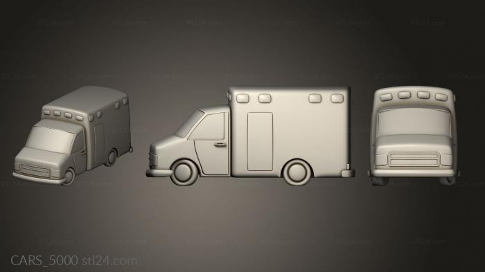 Vehicles (CARS_5000) 3D models for cnc