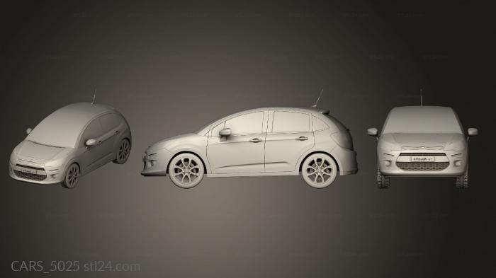 Vehicles (CARS_5025) 3D models for cnc
