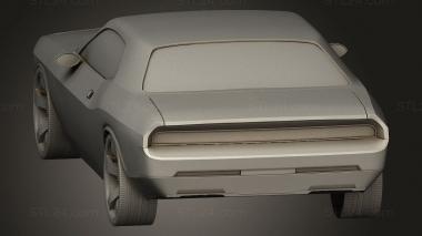 Vehicles (Dodge Challenger Dodge Challenger, CARS_5029) 3D models for cnc