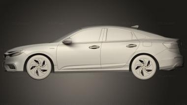 Автомобили и транспорт (Honda Insight, CARS_5034) 3D модель для ЧПУ станка