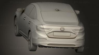 Автомобили и транспорт (Honda Insight, CARS_5034) 3D модель для ЧПУ станка