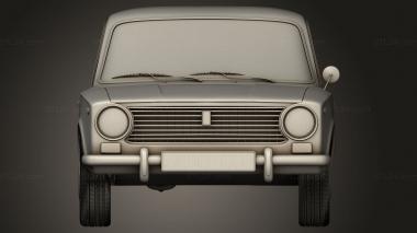 Vehicles (VAZ Zhiguli, CARS_5052) 3D models for cnc