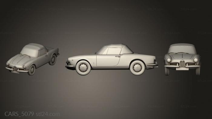 Автомобили и транспорт (CARS_5079) 3D модель для ЧПУ станка