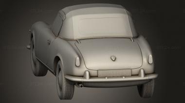 Vehicles (Alfa Romeo Giulietta Mk1 750 spider 1955, CARS_5079) 3D models for cnc