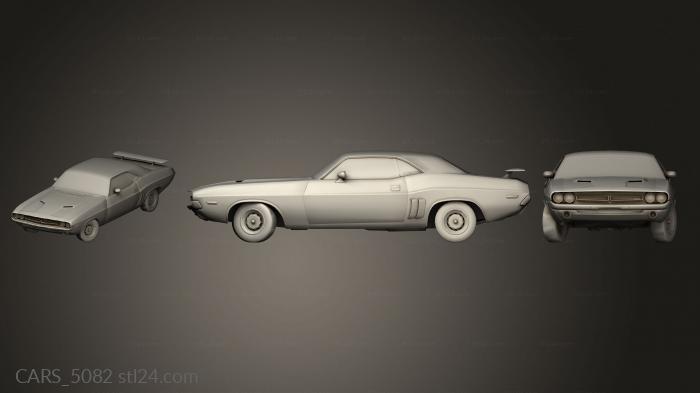 Автомобили и транспорт (CARS_5082) 3D модель для ЧПУ станка