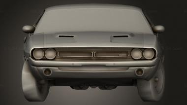 Vehicles (Dodge Challenger, CARS_5082) 3D models for cnc