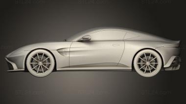 Vehicles (Aston Martin Vantage 2019, CARS_5084) 3D models for cnc