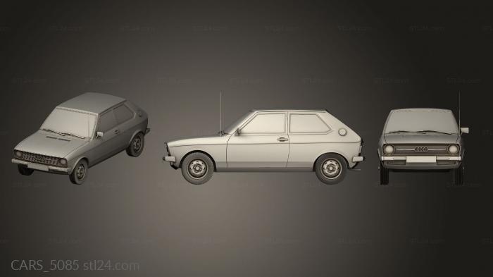 Автомобили и транспорт (CARS_5085) 3D модель для ЧПУ станка
