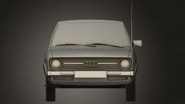 Vehicles (Audi 50 1974, CARS_5085) 3D models for cnc