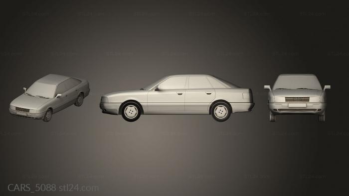 Автомобили и транспорт (CARS_5088) 3D модель для ЧПУ станка