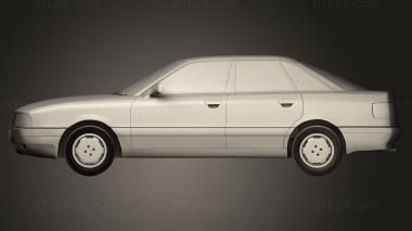 Vehicles (Audi 80 B3 1986, CARS_5088) 3D models for cnc