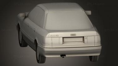 Vehicles (Audi 80 B3 1986, CARS_5088) 3D models for cnc