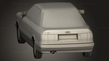 Vehicles (Audi 80 B4 1991, CARS_5090) 3D models for cnc