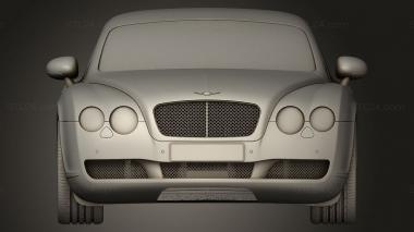 Автомобили и транспорт (Bentley Continental GT, CARS_5103) 3D модель для ЧПУ станка