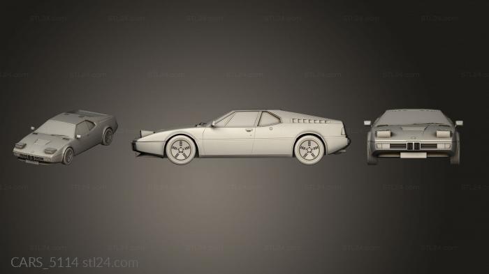 Vehicles (CARS_5114) 3D models for cnc