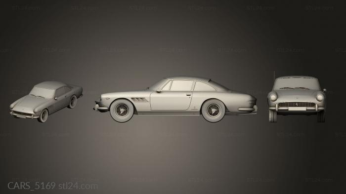 Автомобили и транспорт (CARS_5169) 3D модель для ЧПУ станка