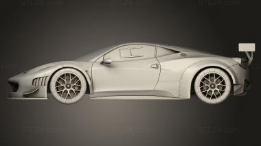 Vehicles (Ferrari 458 GT3, CARS_5170) 3D models for cnc