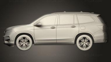 Vehicles (honda pilot 2019, CARS_5190) 3D models for cnc