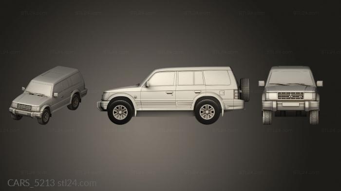 Vehicles (CARS_5213) 3D models for cnc