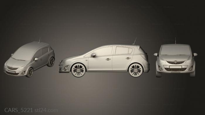 Vehicles (CARS_5221) 3D models for cnc