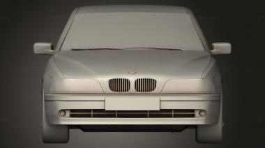 Автомобили и транспорт (BMW 5 E39, CARS_5264) 3D модель для ЧПУ станка