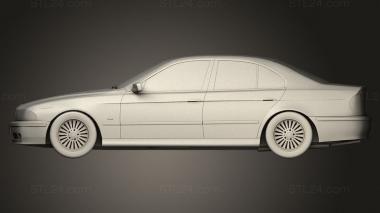 Автомобили и транспорт (BMW 5 E39, CARS_5264) 3D модель для ЧПУ станка