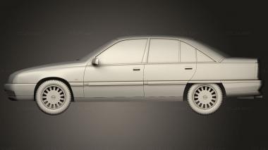 Vehicles (Opel Omega Mk1 A sedan 1987, CARS_5272) 3D models for cnc