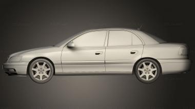 Автомобили и транспорт (Opel Omega Mk2f B седан 1999, CARS_5273) 3D модель для ЧПУ станка