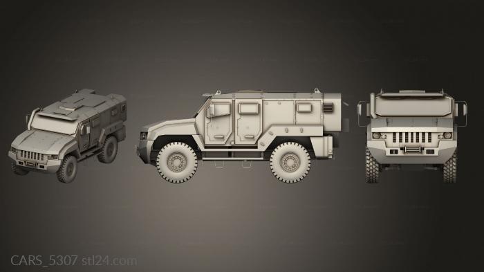Vehicles (CARS_5307) 3D models for cnc