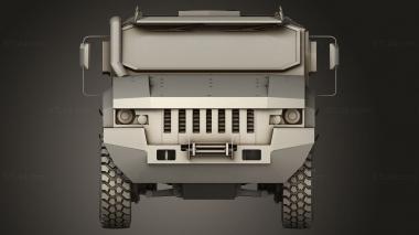 Vehicles (kamaz typhoon, CARS_5307) 3D models for cnc