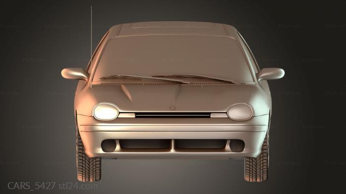 Автомобили и транспорт (CARS_5427) 3D модель для ЧПУ станка