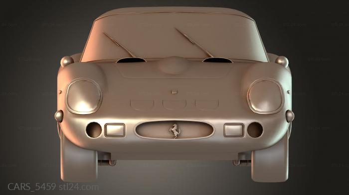 Автомобили и транспорт (CARS_5459) 3D модель для ЧПУ станка