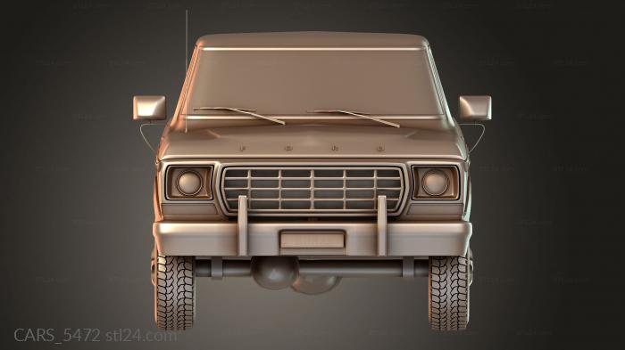 Автомобили и транспорт (CARS_5472) 3D модель для ЧПУ станка