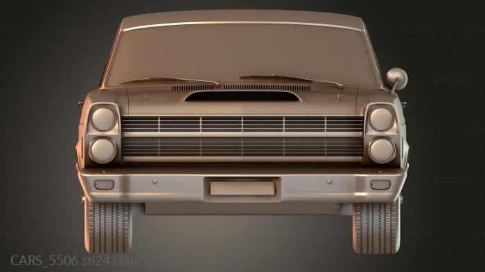 Автомобили и транспорт (CARS_5506) 3D модель для ЧПУ станка