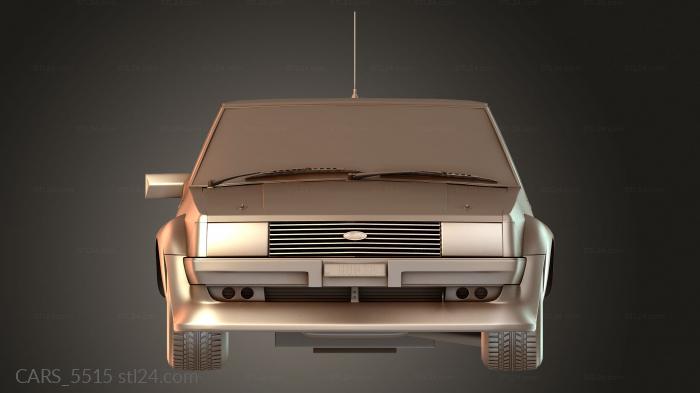 Автомобили и транспорт (CARS_5515) 3D модель для ЧПУ станка