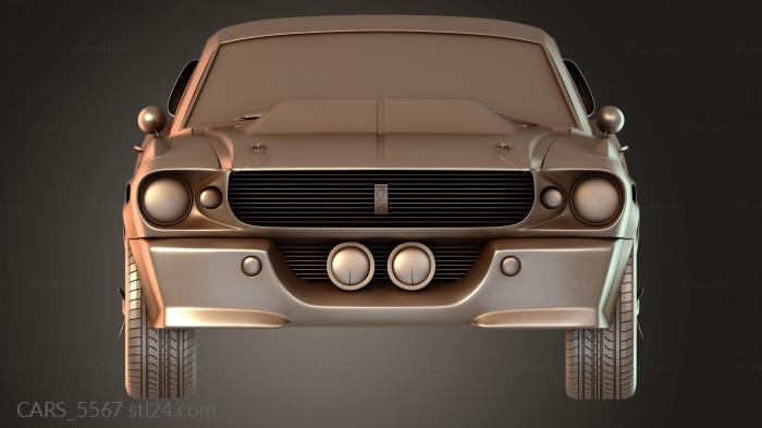Автомобили и транспорт (CARS_5567) 3D модель для ЧПУ станка