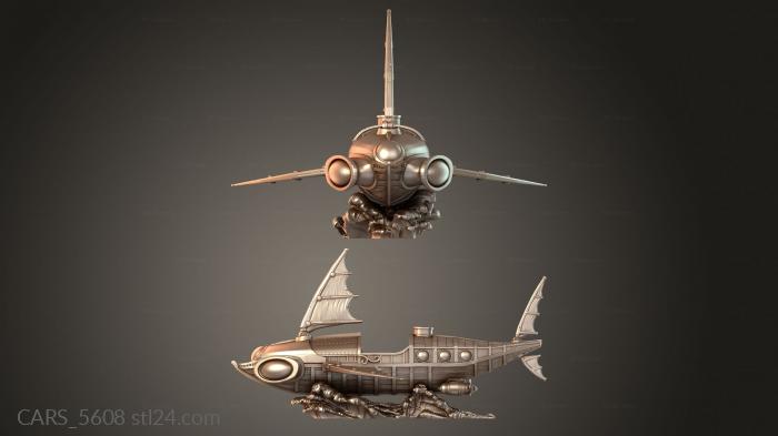 Автомобили и транспорт (CARS_5608) 3D модель для ЧПУ станка