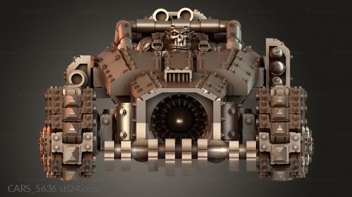 Автомобили и транспорт (CARS_5636) 3D модель для ЧПУ станка